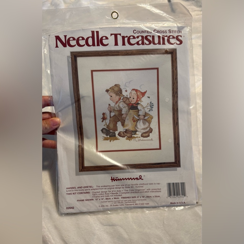 Hansel and Gretel Hummel Cross Stitch Kit Cross-Stitch Art 8x10